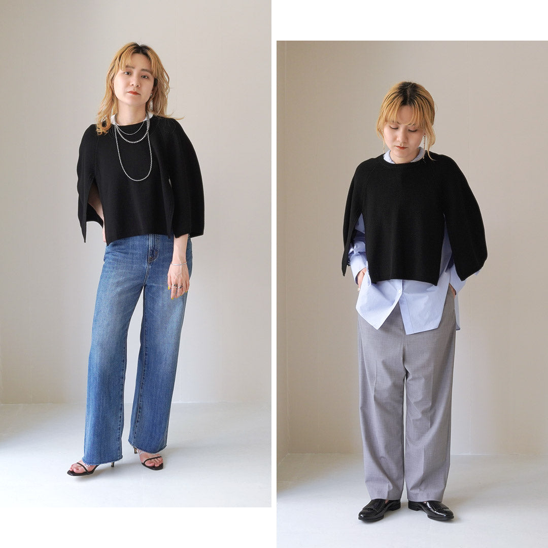 【30%OFF】YENN(イェン) ケープ プルオーバー