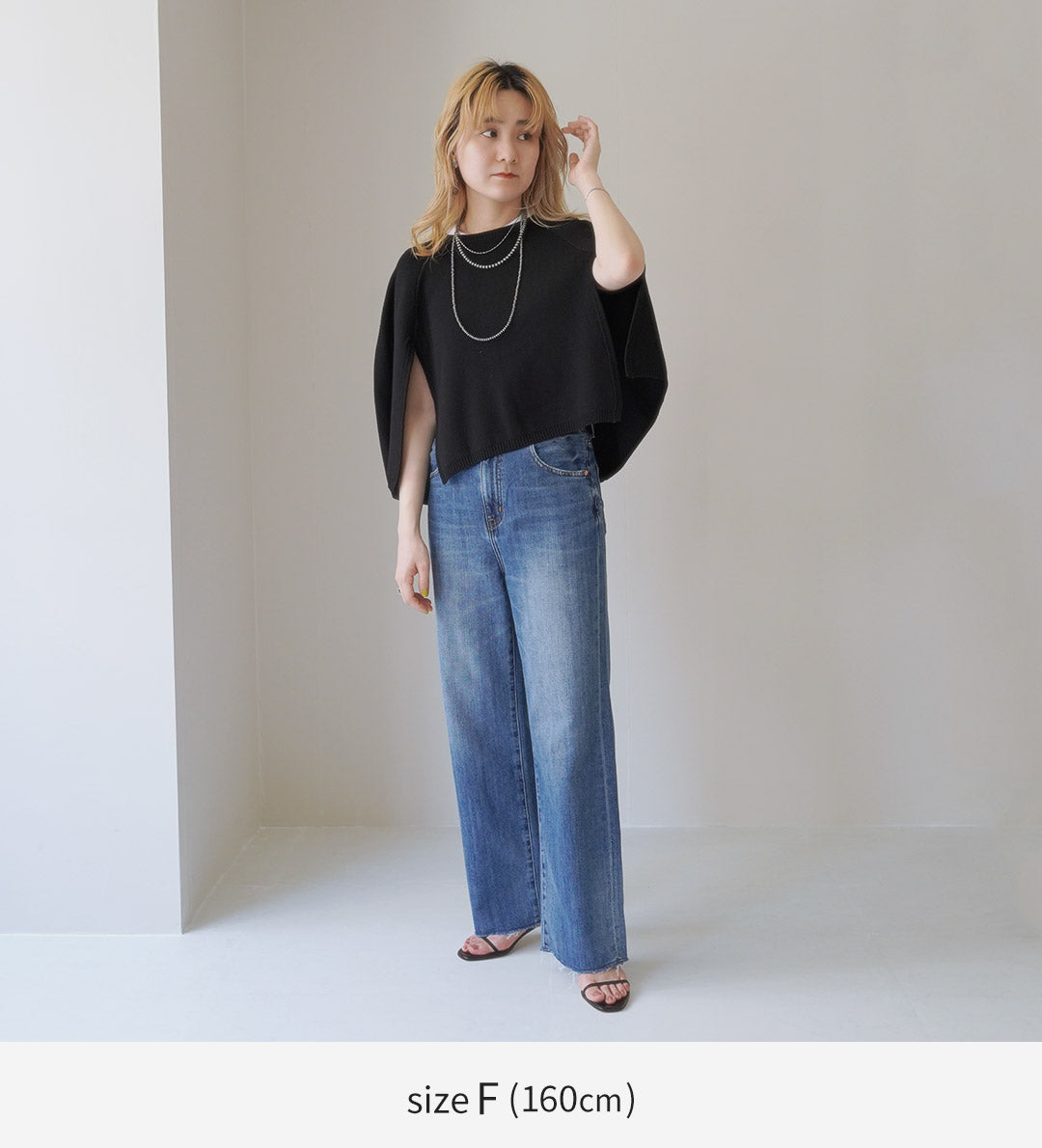 【30%OFF】YENN(イェン) ケープ プルオーバー