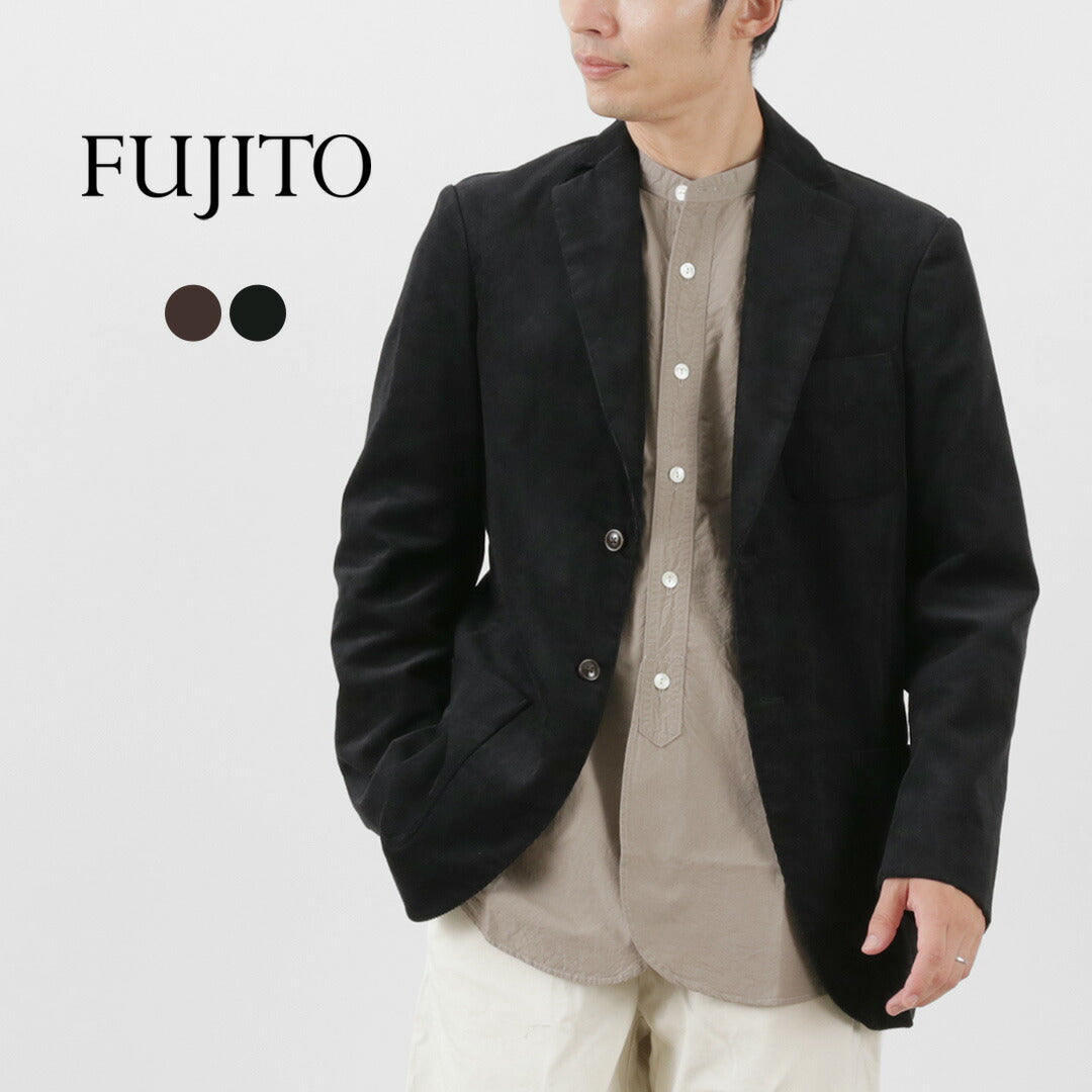 【30%OFF】FUJITO(フジト) ナウン コーデュロイジャケット