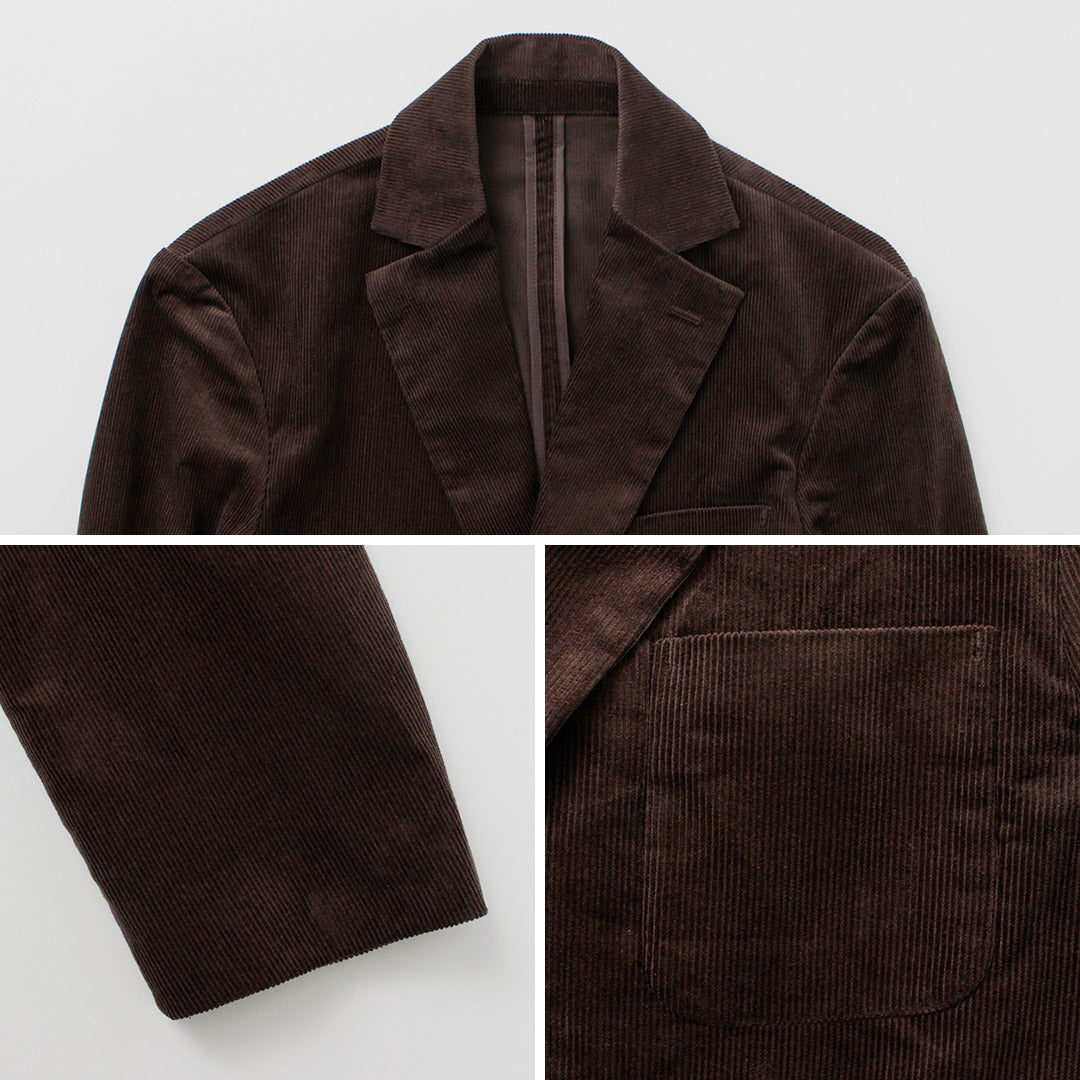 【30%OFF】FUJITO(フジト) ナウン コーデュロイジャケット