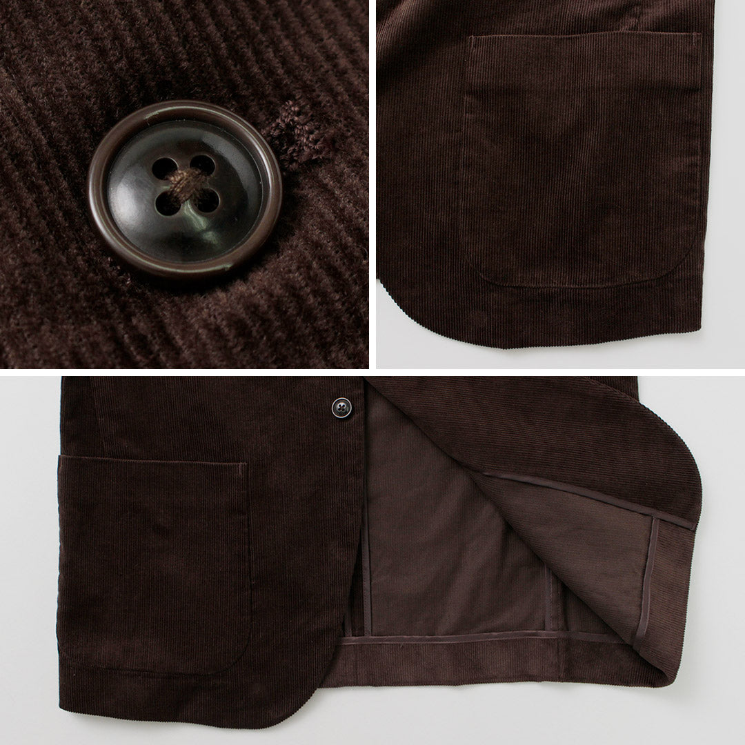 【30%OFF】FUJITO(フジト) ナウン コーデュロイジャケット