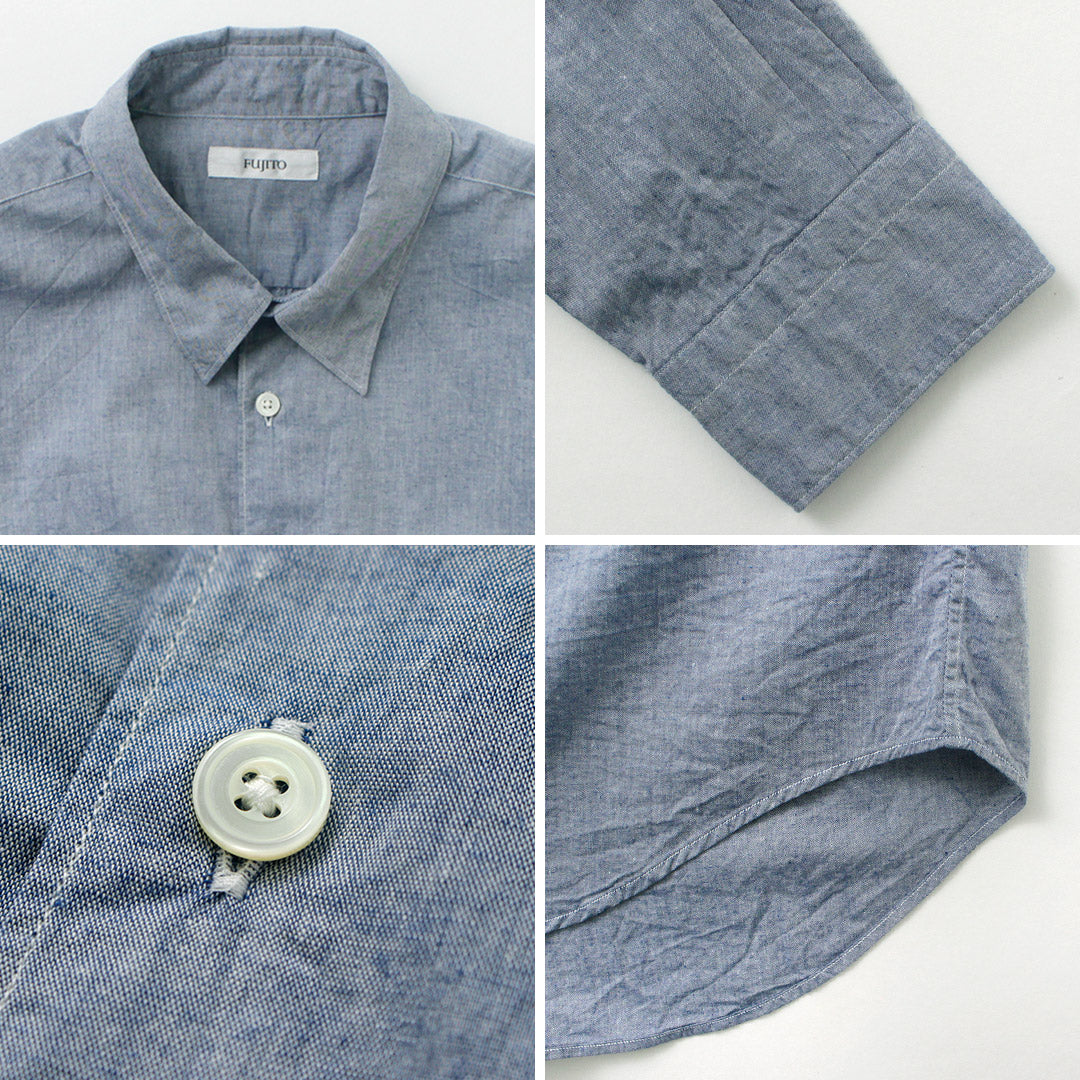 【30%OFF】FUJITO(フジト) ビッグサイズ シャツ