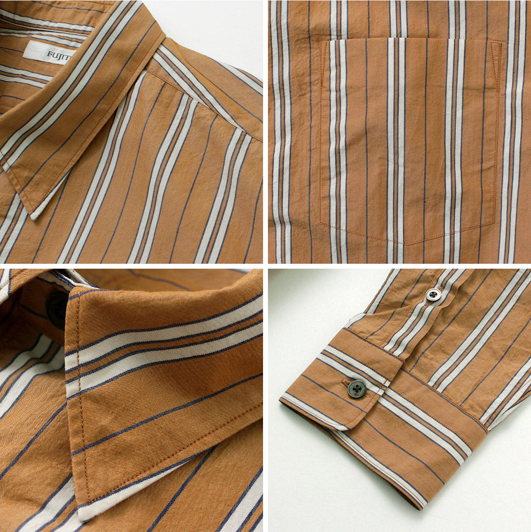 【30%OFF】FUJITO(フジト) ビッグサイズ シャツ 柄