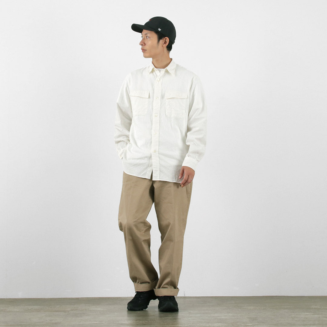 【50%OFF】FUJITO(フジト) ハイクシャツ