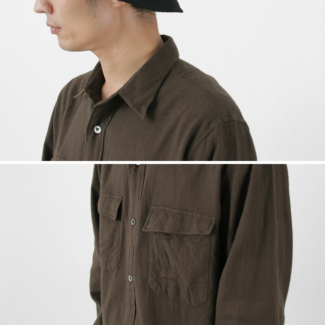 【50%OFF】FUJITO(フジト) ハイクシャツ