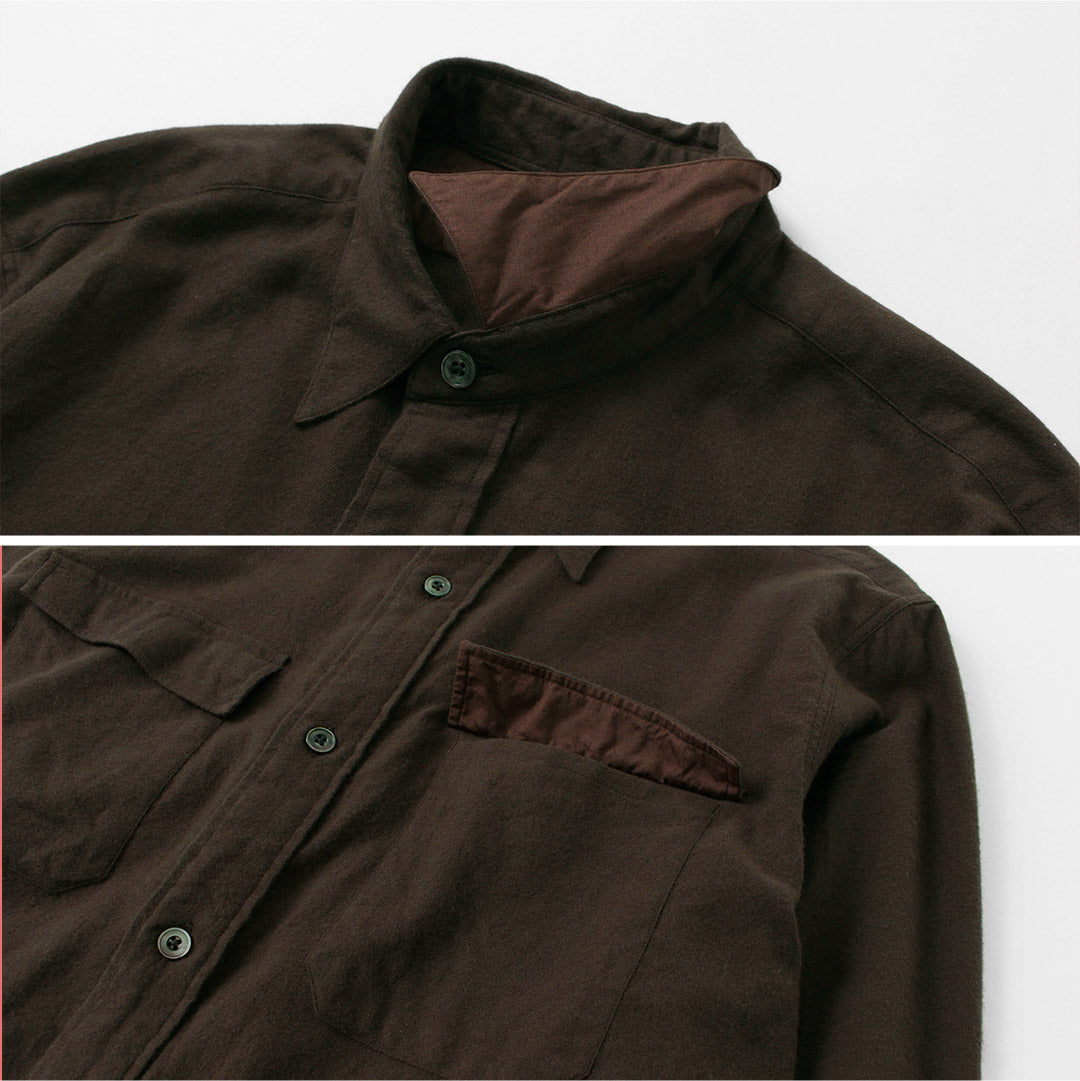 【50%OFF】FUJITO(フジト) ハイクシャツ