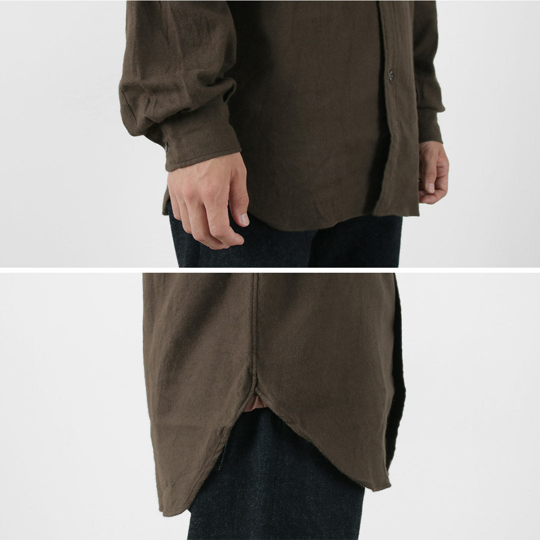 【50%OFF】FUJITO(フジト) ハイクシャツ