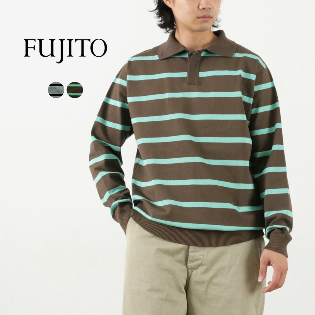 【30%OFF】FUJITO(フジト) ラガーシャツ デイビッド