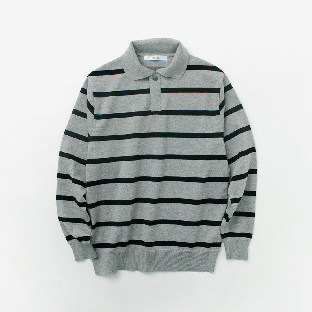 【30%OFF】FUJITO(フジト) ラガーシャツ デイビッド