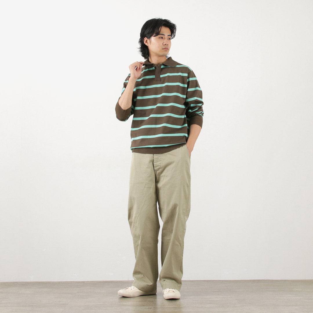 【30%OFF】FUJITO(フジト) ラガーシャツ デイビッド