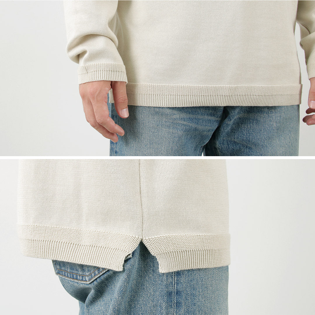 【30%OFF】FUJITO(フジト) タートルネックニット