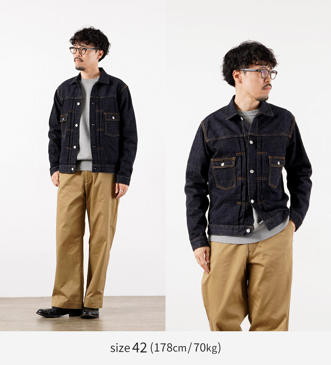Blue refabric(ブルーリファブリック) モンスター デニムジャケット 2nd型 17oz セルヴィッチ 日本製