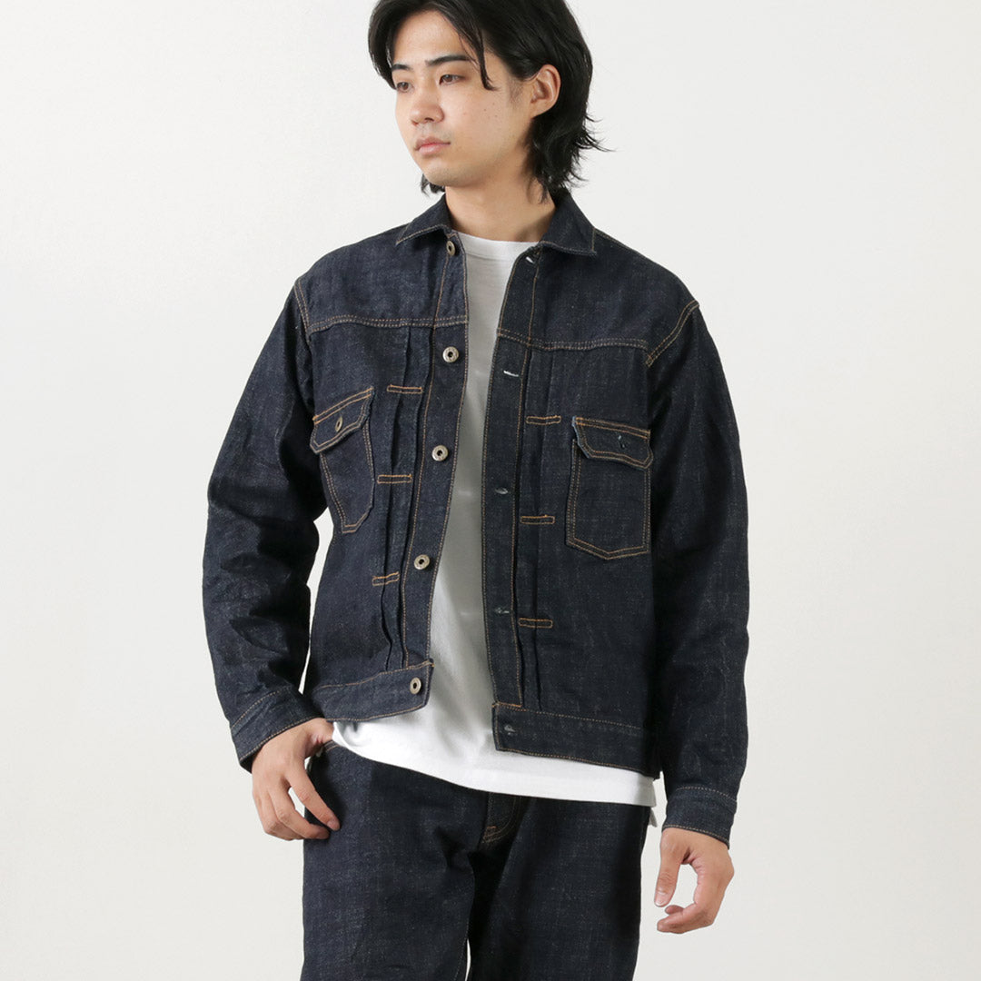 JAPAN BLUE JEANS(ジャパンブルージーンズ) 別注 モンスターデニム 2ndジャケット セルヴィッチ 16oz