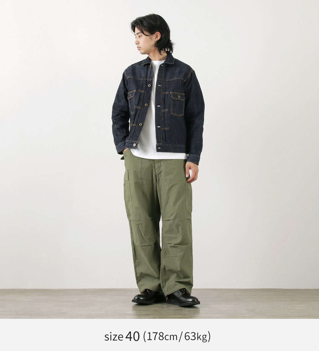 JAPAN BLUE JEANS(ジャパンブルージーンズ) 別注 モンスターデニム 2ndジャケット セルヴィッチ 16oz