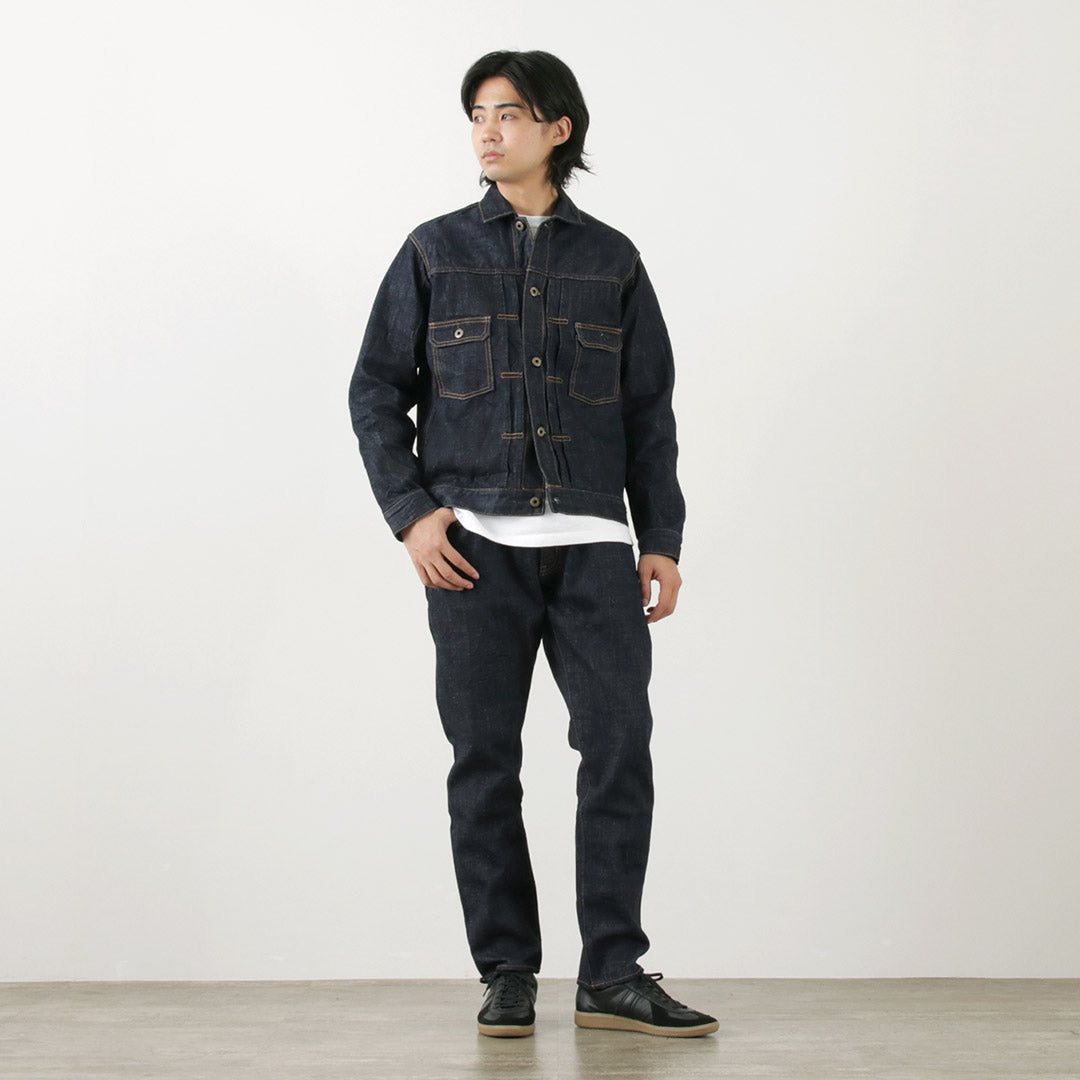 JAPAN BLUE JEANS(ジャパンブルージーンズ) 別注 モンスターデニム 2ndジャケット セルヴィッチ 16oz