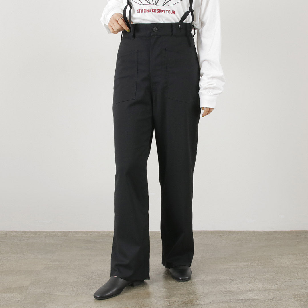 【30%OFF】JOHNBULL(ジョンブル) 37.5 アーミーサスペンダーパンツ