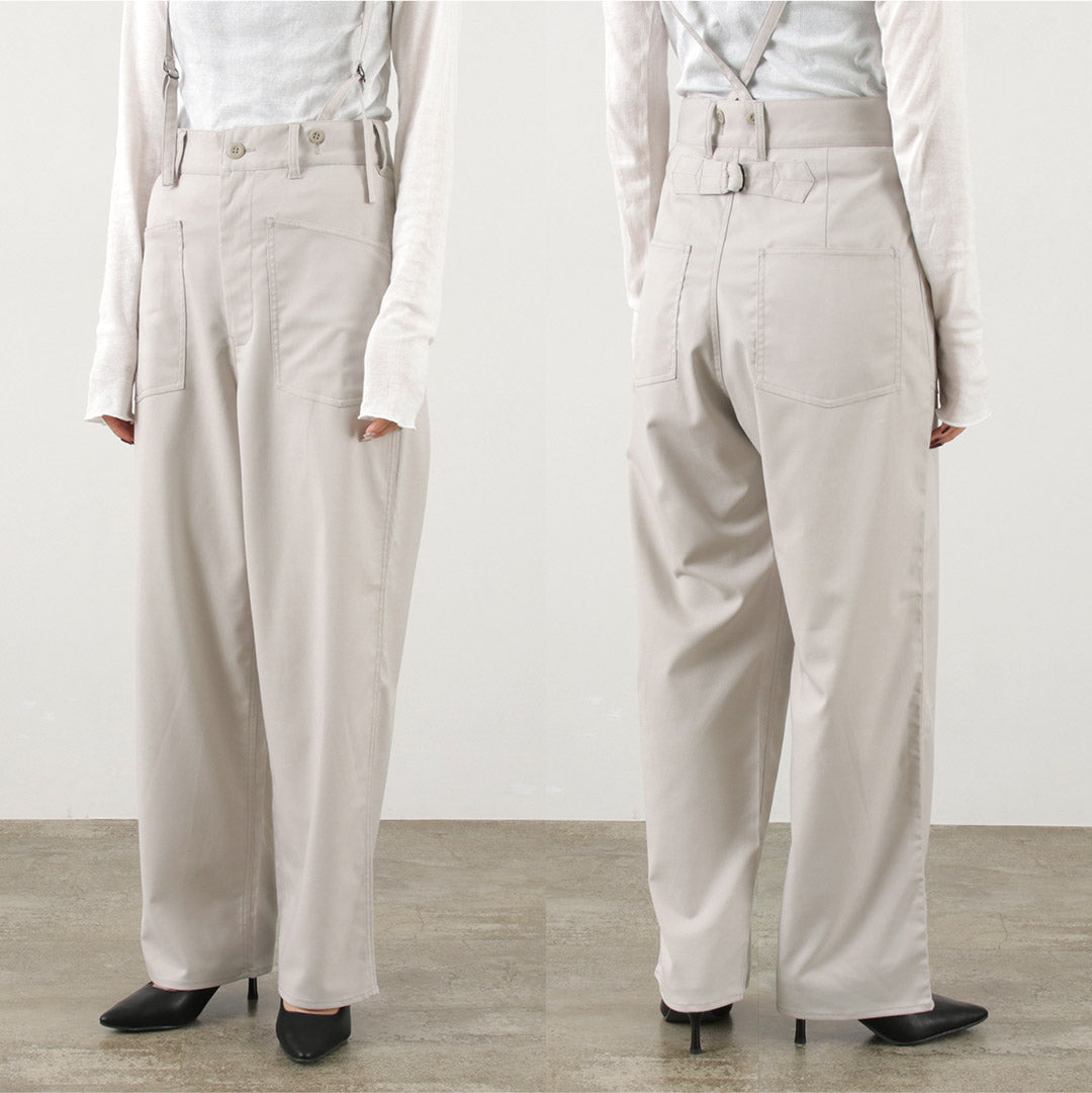 【30%OFF】JOHNBULL(ジョンブル) 37.5 アーミーサスペンダーパンツ