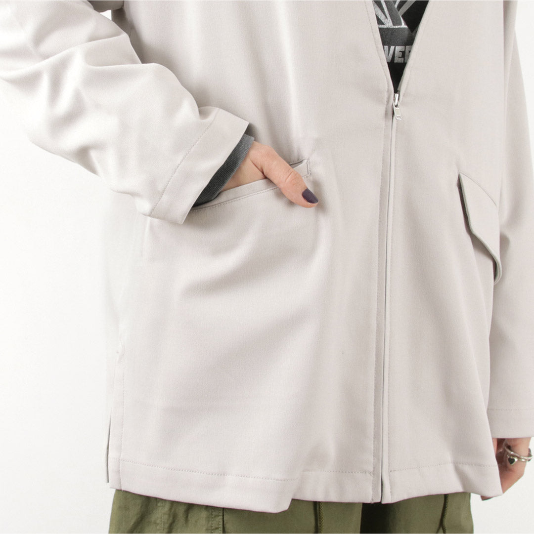 【50%OFF】JOHNBULL(ジョンブル) 37.5 ノーカラー ZIP ジャケット