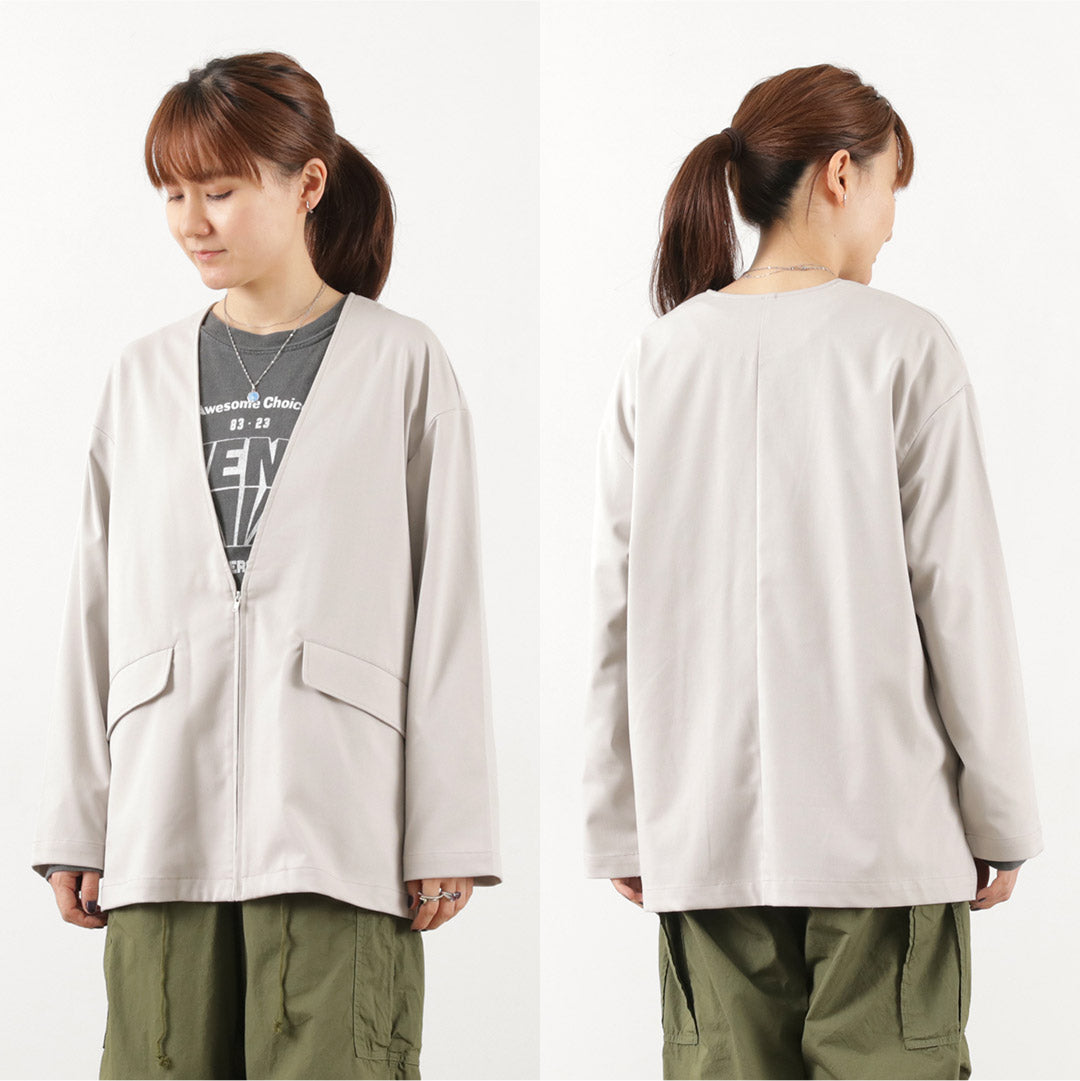 【50%OFF】JOHNBULL(ジョンブル) 37.5 ノーカラー ZIP ジャケット