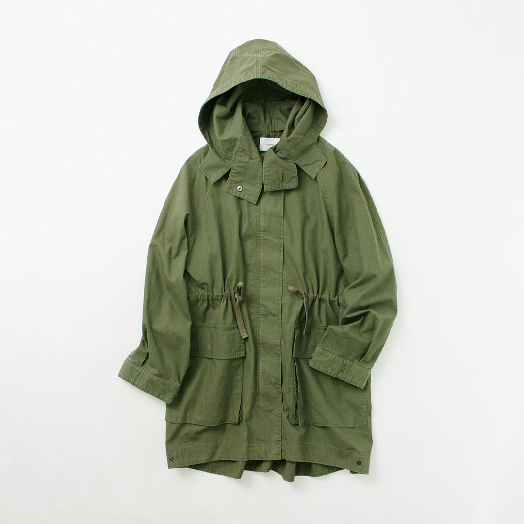 【30%OFF】JOHNBULL(ジョンブル) 硫化 リップ ミリタリーモッズコート