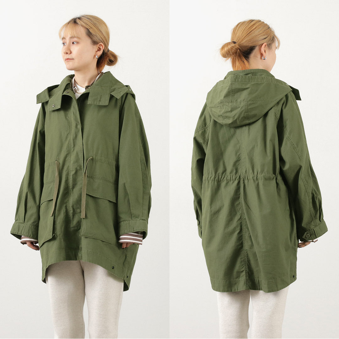 【30%OFF】JOHNBULL(ジョンブル) 硫化 リップ ミリタリーモッズコート