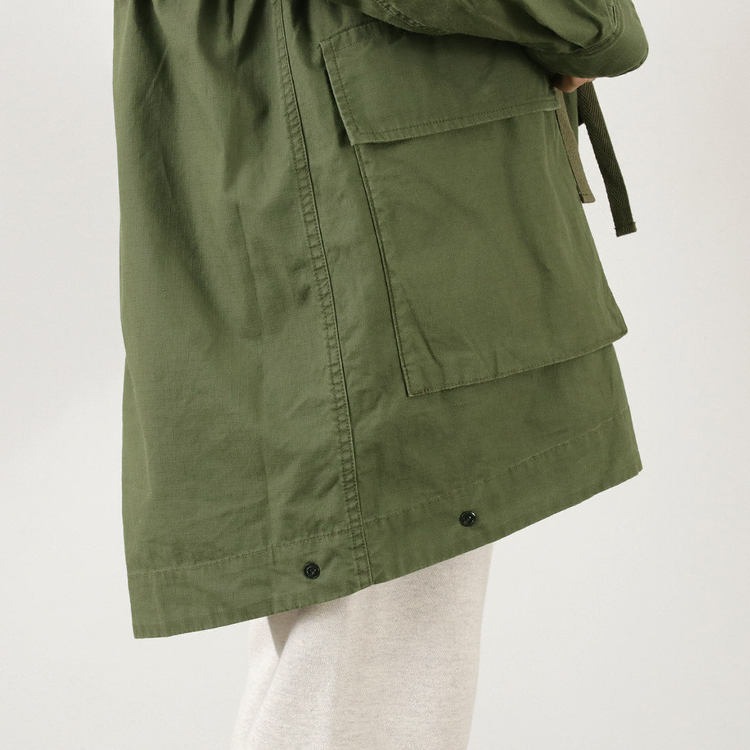 【30%OFF】JOHNBULL(ジョンブル) 硫化 リップ ミリタリーモッズコート