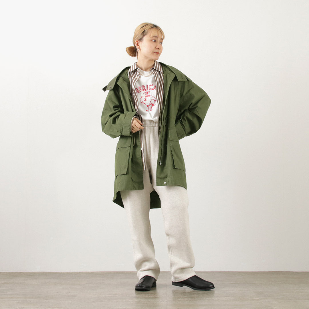 【30%OFF】JOHNBULL(ジョンブル) 硫化 リップ ミリタリーモッズコート