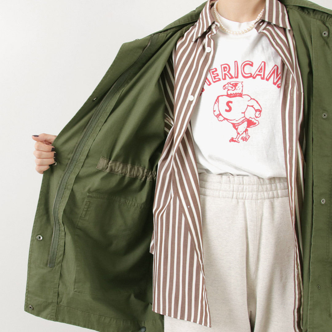 【30%OFF】JOHNBULL(ジョンブル) 硫化 リップ ミリタリーモッズコート