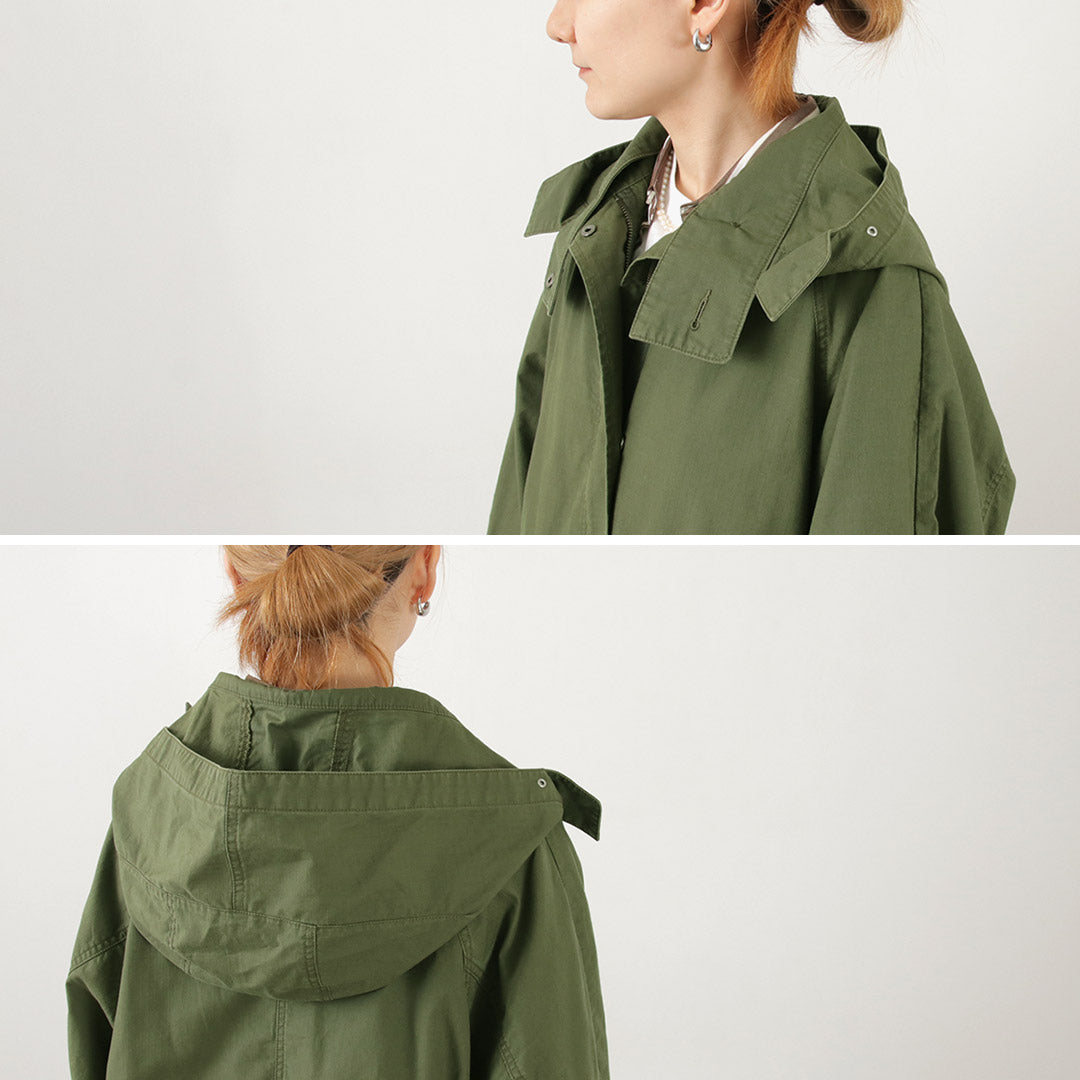 【30%OFF】JOHNBULL(ジョンブル) 硫化 リップ ミリタリーモッズコート