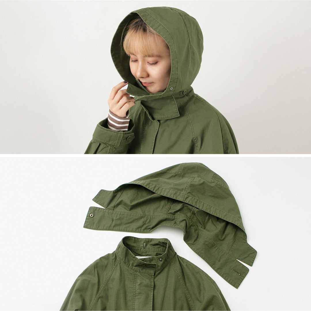 【30%OFF】JOHNBULL(ジョンブル) 硫化 リップ ミリタリーモッズコート