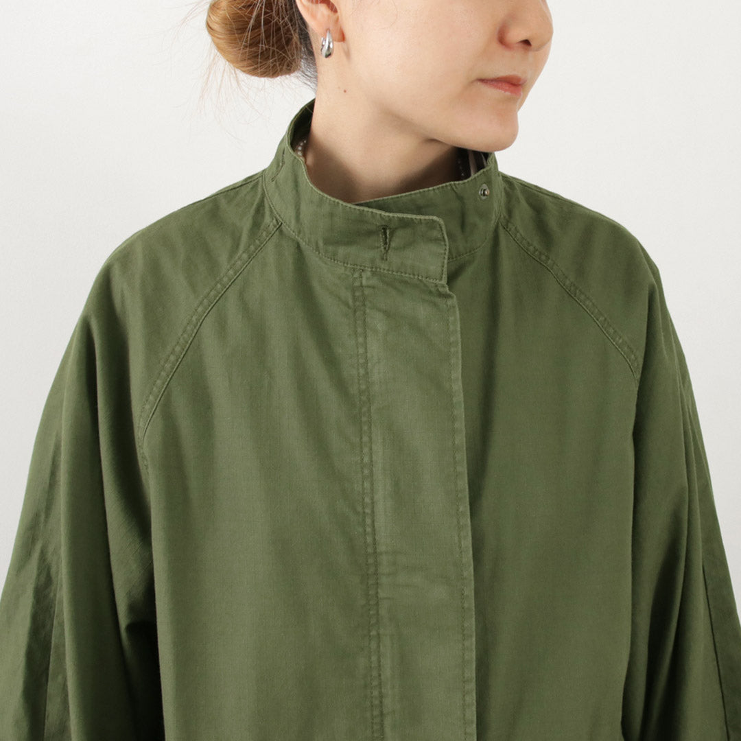【30%OFF】JOHNBULL(ジョンブル) 硫化 リップ ミリタリーモッズコート