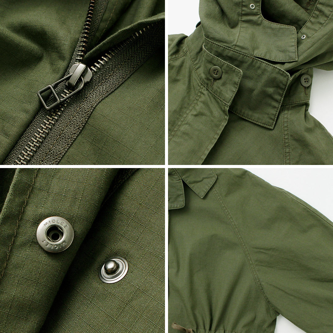 【30%OFF】JOHNBULL(ジョンブル) 硫化 リップ ミリタリーモッズコート