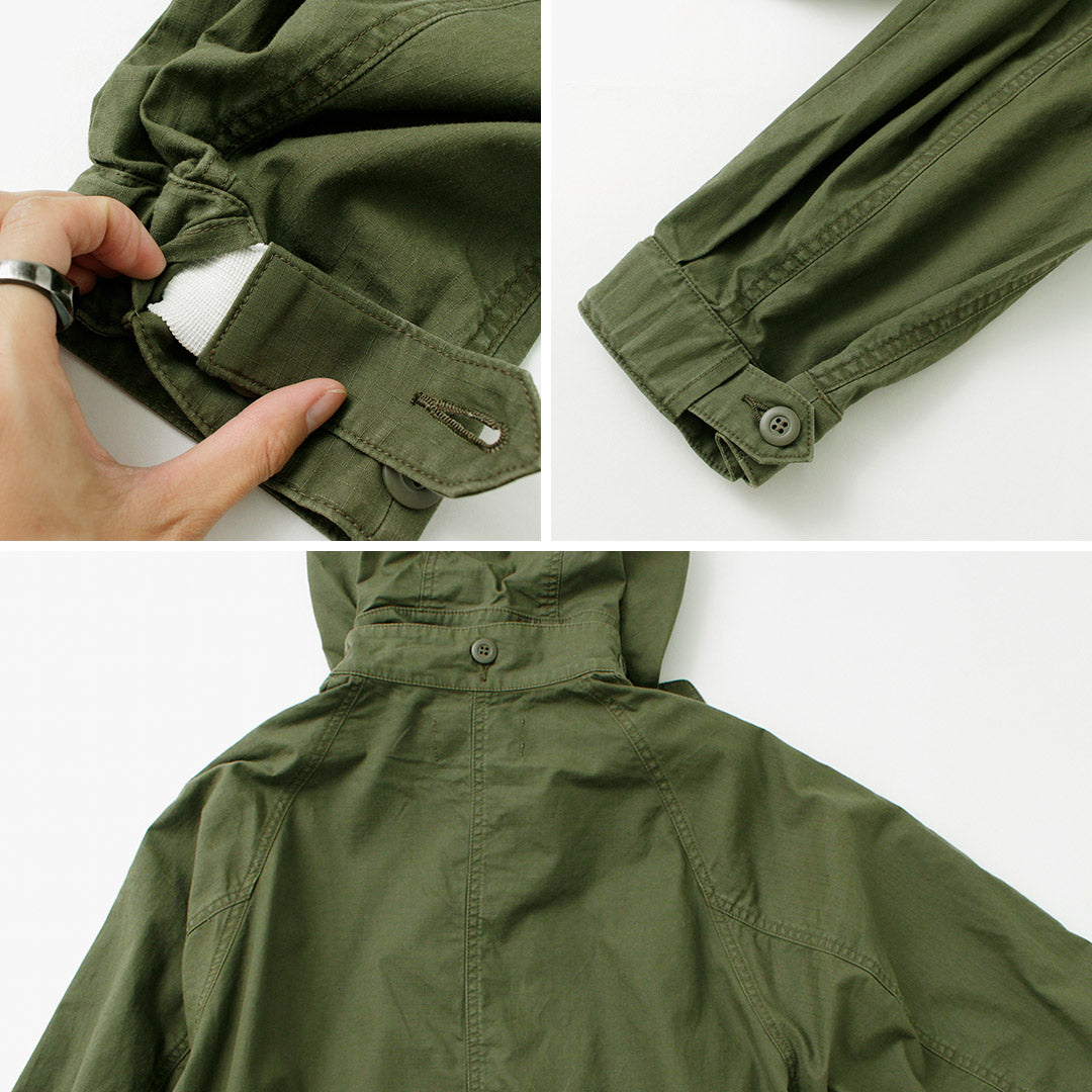 【30%OFF】JOHNBULL(ジョンブル) 硫化 リップ ミリタリーモッズコート
