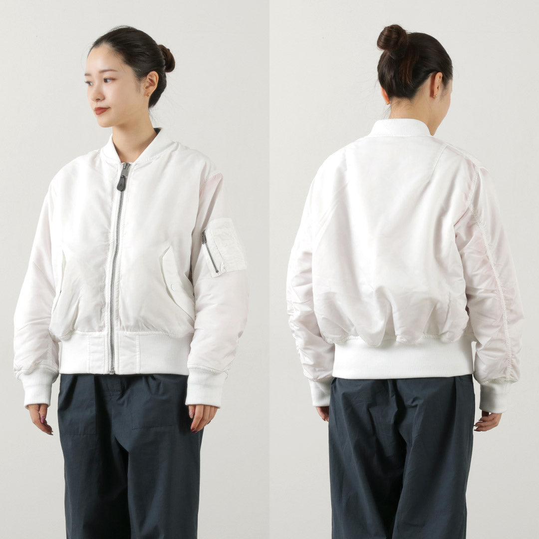 【50%OFF】TOP KHAKI(トップカーキ) MA-1 ナイロン フライトジャケット