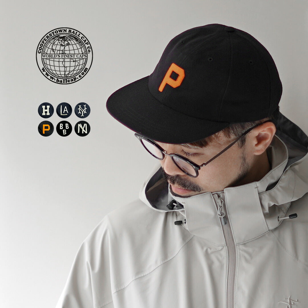 COOPERSTOWN BALL CAP(クーパーズタウン ボールキャップ) ウールサージ スナップバック キャップ