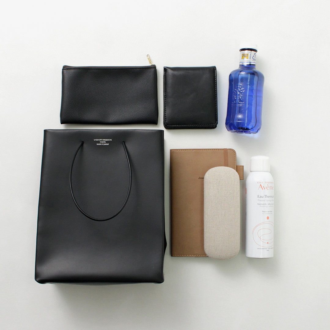UNKNOWN PRODUCTS(アンノウンプロダクツ) レザー ペーパーバッグ