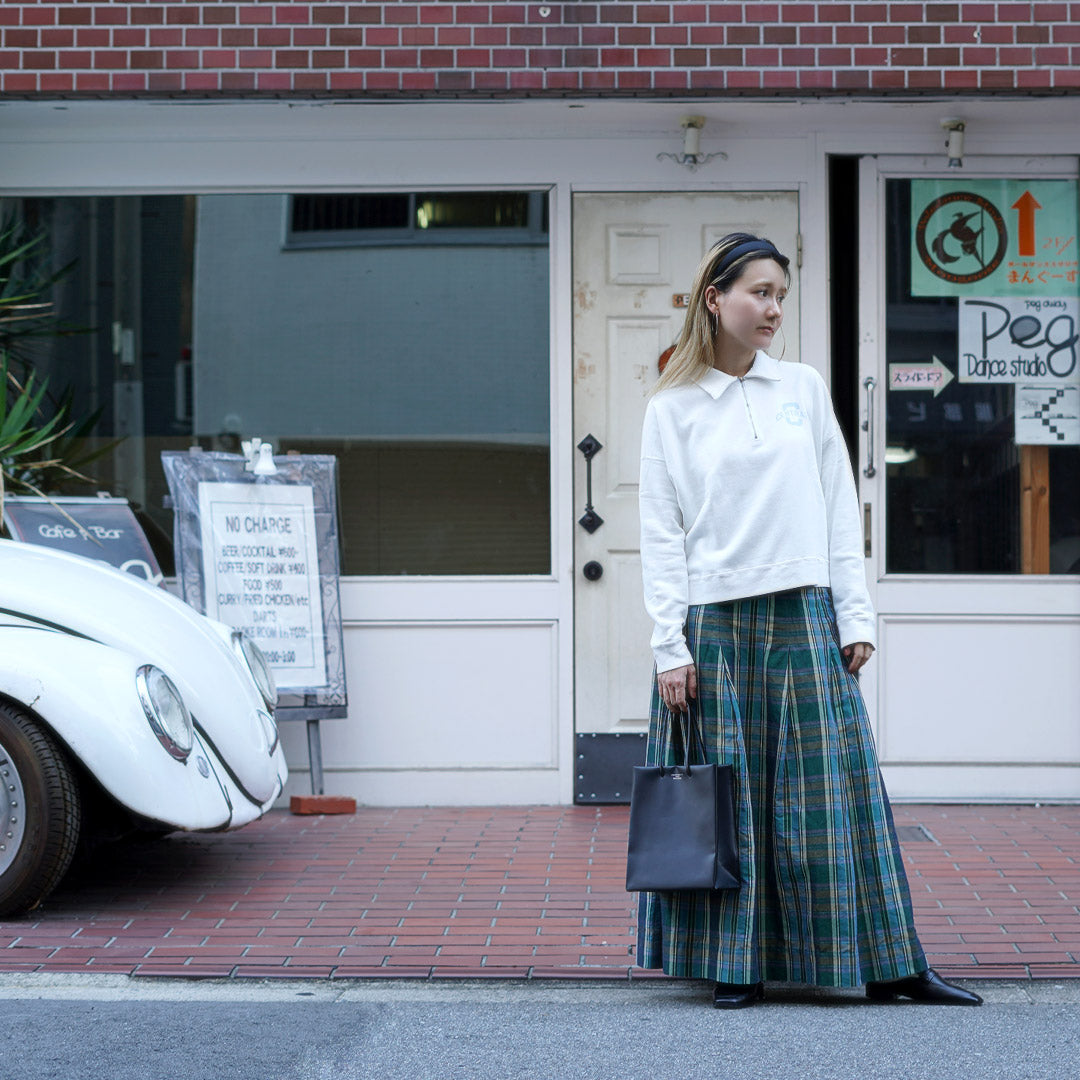 UNKNOWN PRODUCTS(アンノウンプロダクツ) レザー ペーパーバッグ