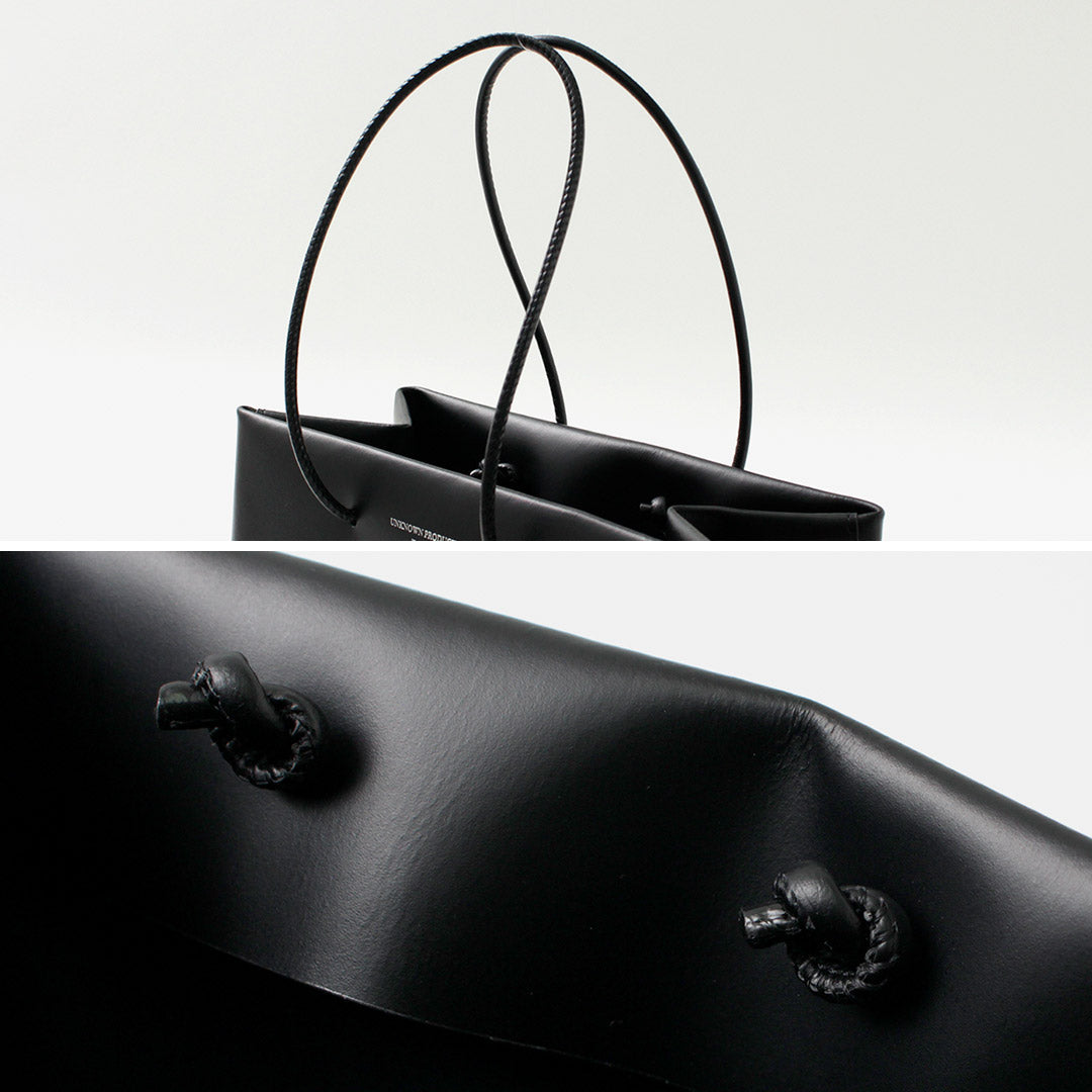 UNKNOWN PRODUCTS(アンノウンプロダクツ) レザー ペーパーバッグ