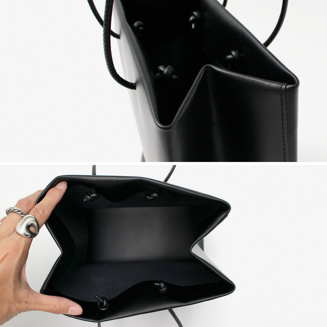UNKNOWN PRODUCTS(アンノウンプロダクツ) レザー ペーパーバッグ
