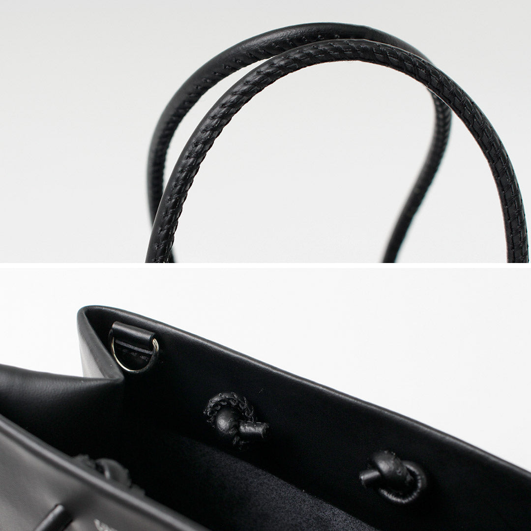 UNKNOWN PRODUCTS(アンノウンプロダクツ) レザー ペーパーバッグ ミニ