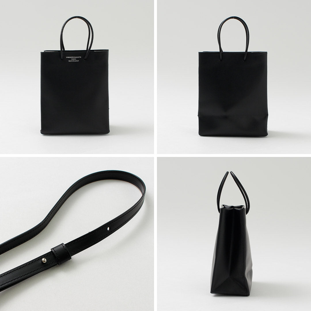 UNKNOWN PRODUCTS(アンノウンプロダクツ) レザー ペーパーバッグ ミニ