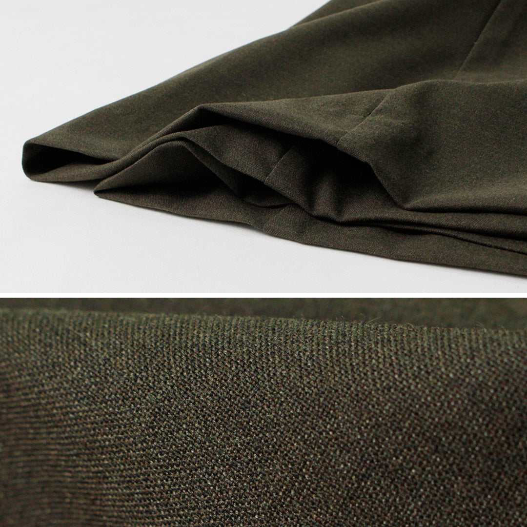 【50%OFF】MIDIUMISOLID(ミディウミソリッド) ハイウェスト フレアパンツ