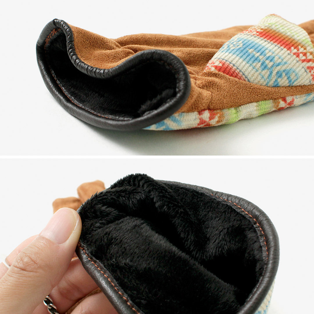 【20%OFF】PENDLETON(ペンドルトン) コーデュロイグローブ レディース