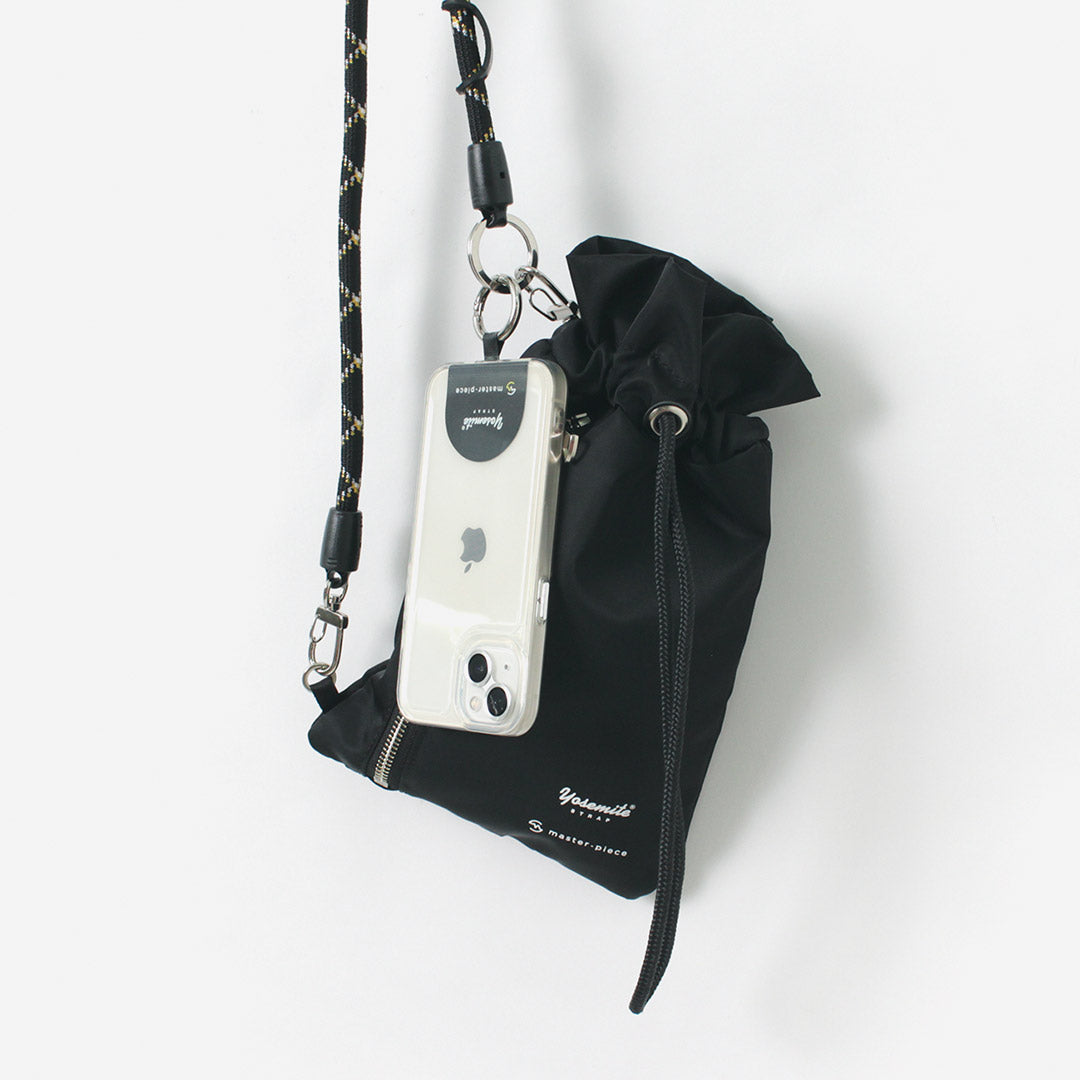 MASTER-PIECE(マスターピース) YOSEMITE STRAP×master-piece 巾着&モバイルストラップ