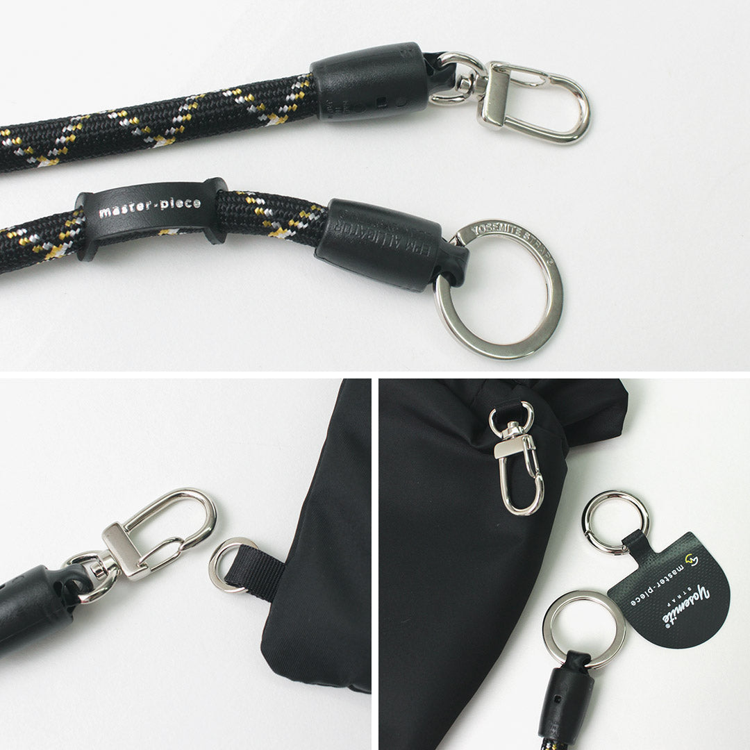 MASTER-PIECE(マスターピース) YOSEMITE STRAP×master-piece 巾着&モバイルストラップ