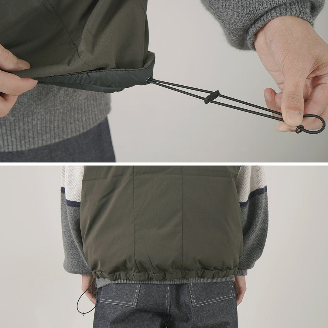 【30%OFF】SI(エスアイ) リバーシブル ダウンベスト