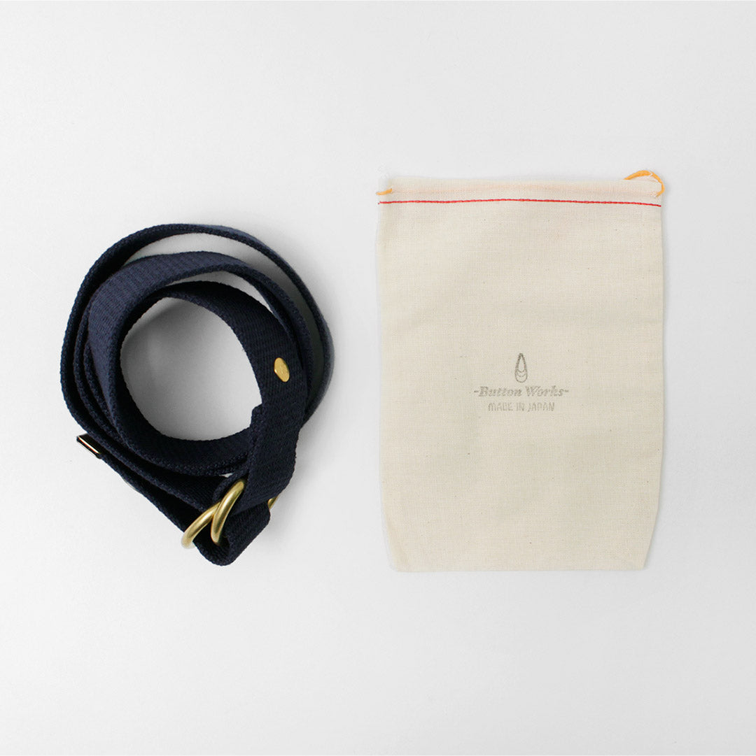 【30%OFF】BUTTON WORKS(ボタンワークス) ブーティ ダブルリングベルト