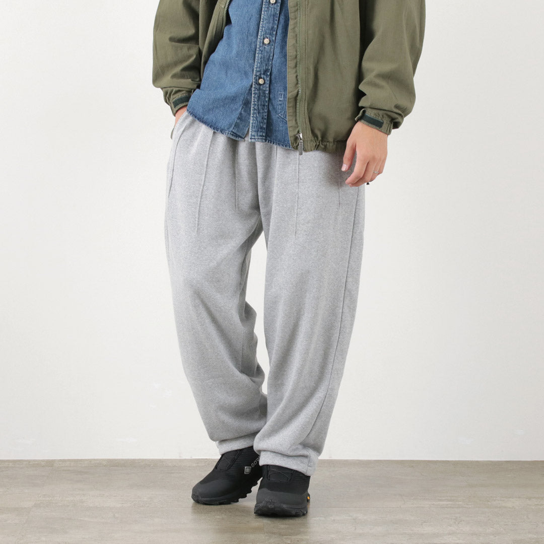 【50%OFF】SLOW HANDS(スローハンズ) 別注 コットンフリース モロッコパンツ