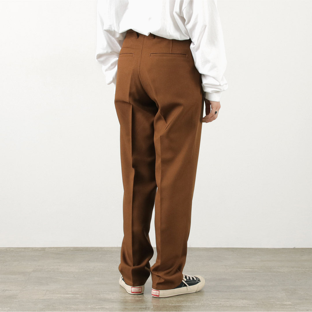 【30%OFF】UNIVERSAL OVERALL(ユニバーサルオーバーオール) 2タック テーパード パンツ