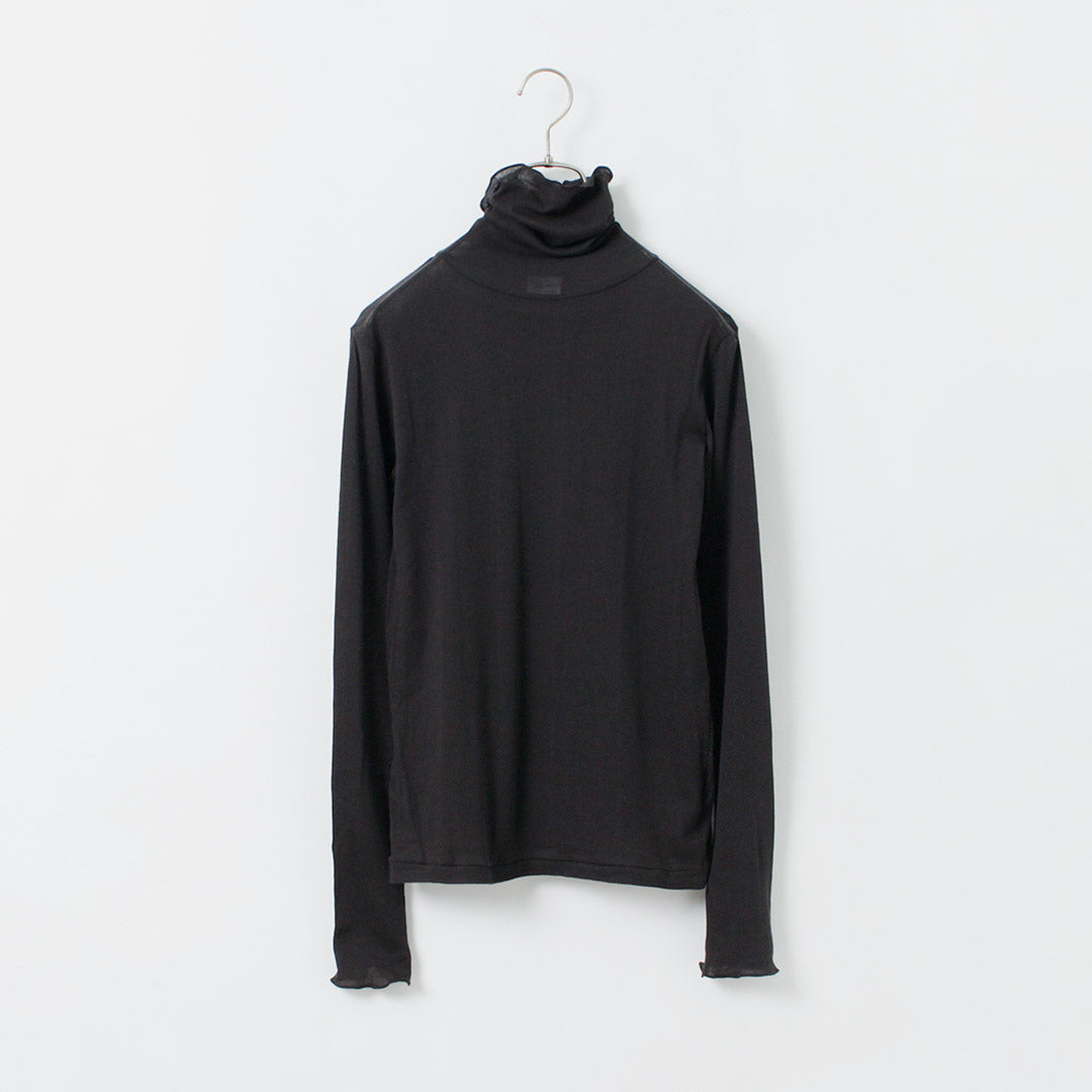 ROBERT P.MILLER(ロバートピーミラー) シアー パネルリブ タートル ロングスリーブ TEE